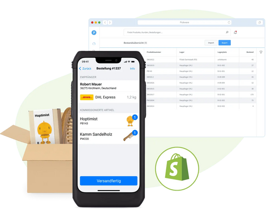 Pickware WMS mit Shopify