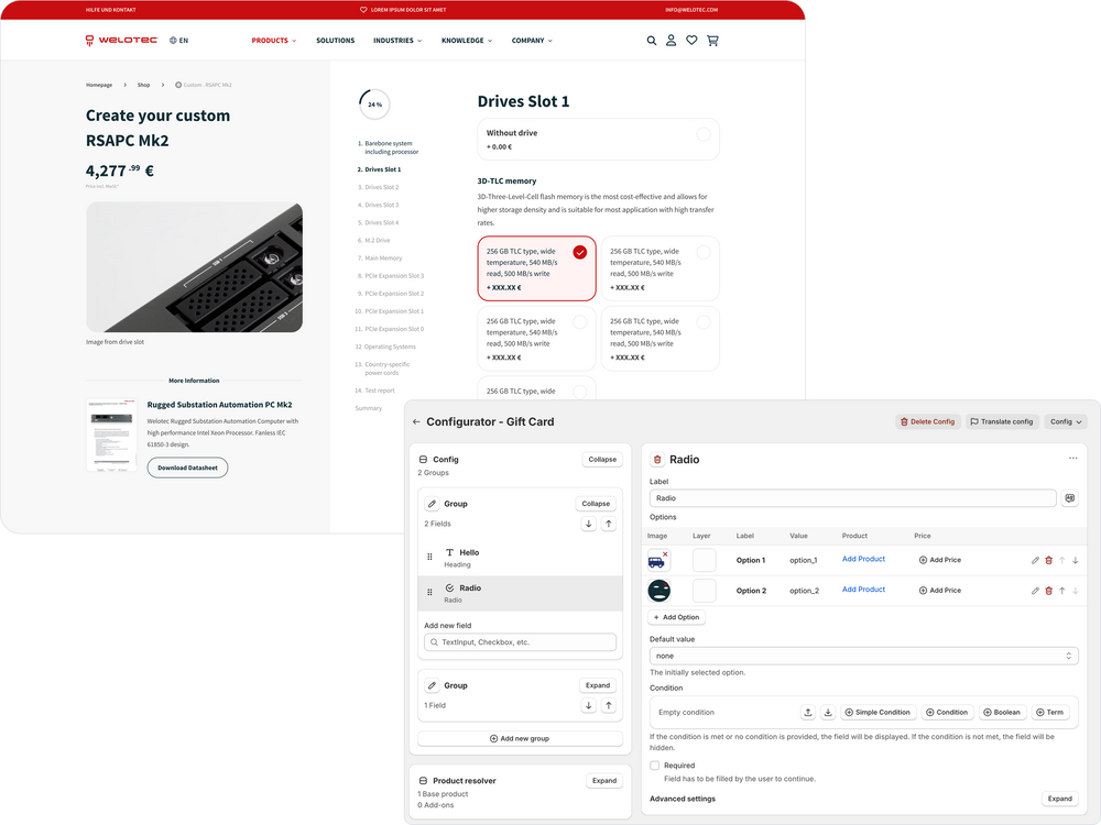 Eine digitale Plattform, die Marke, Prozesse und B2B Commerce intelligent verbindet 