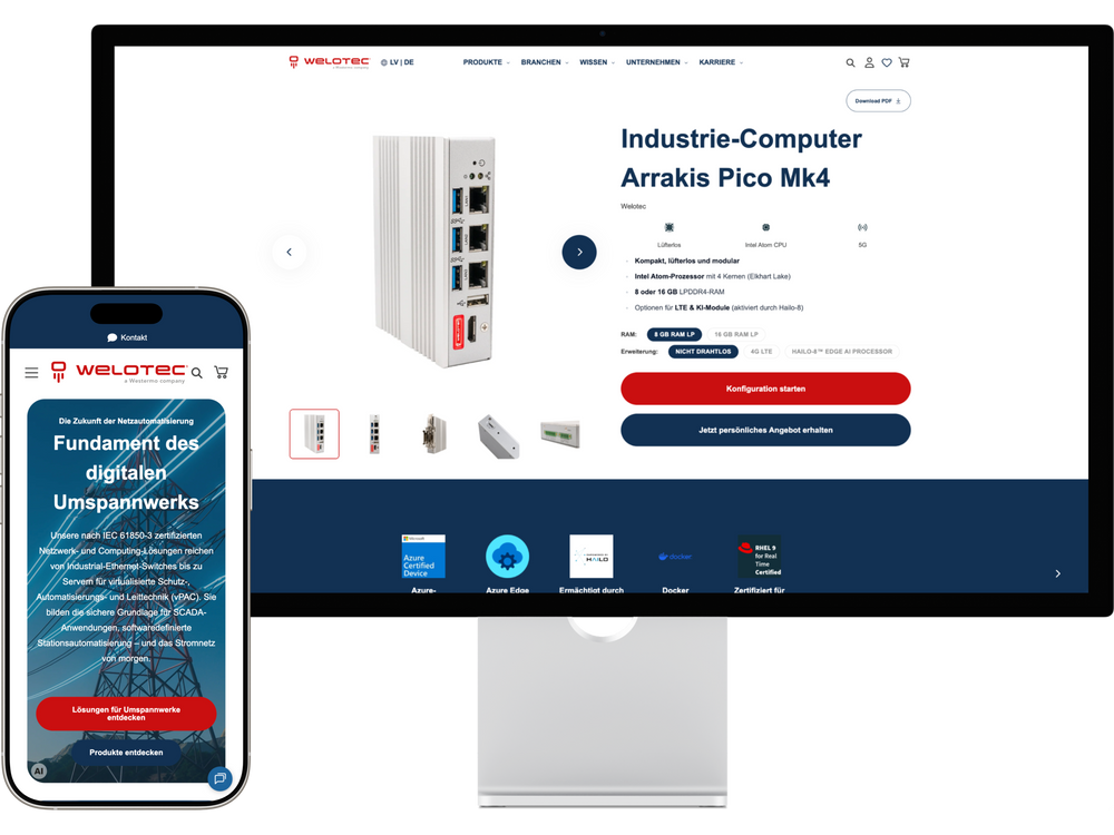 Zukunftssichere Firmenpräsenz mit skalierbarer B2B Commerce Infrastruktur 